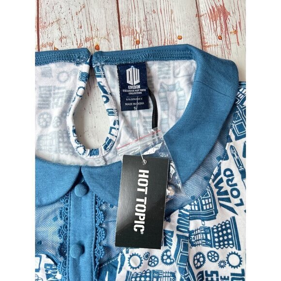 Hot Topix Dr. Who Flare Dress Size Small NWT - Picture 7 of 9